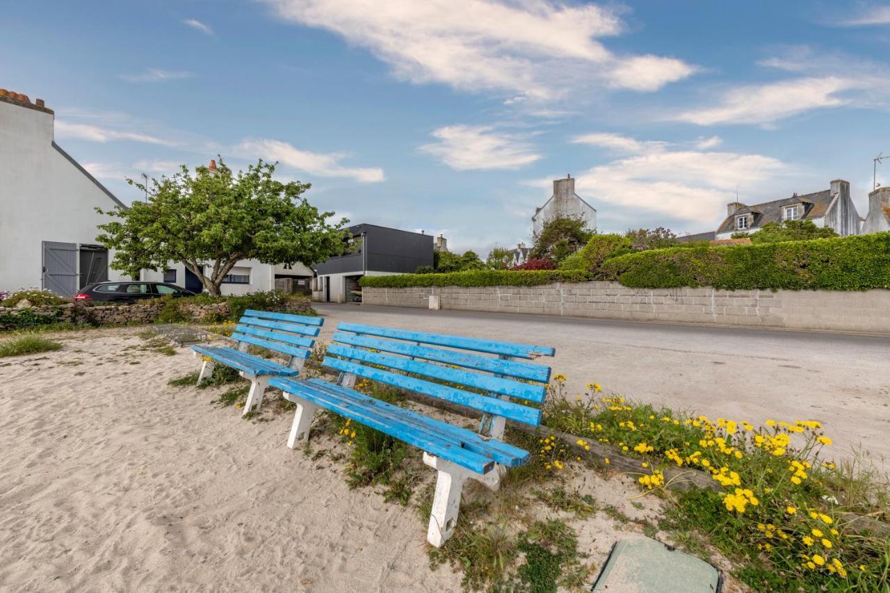 Studio Vue Mer 15M De La Plage Plobannalec-Lesconil Bagian luar foto